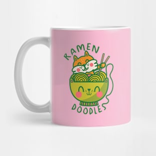 DOGGY RAMEN DOODLES Mug